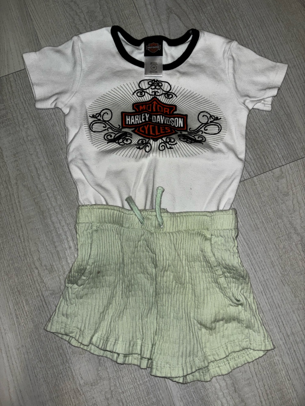 Toddler Harley Davidson Set